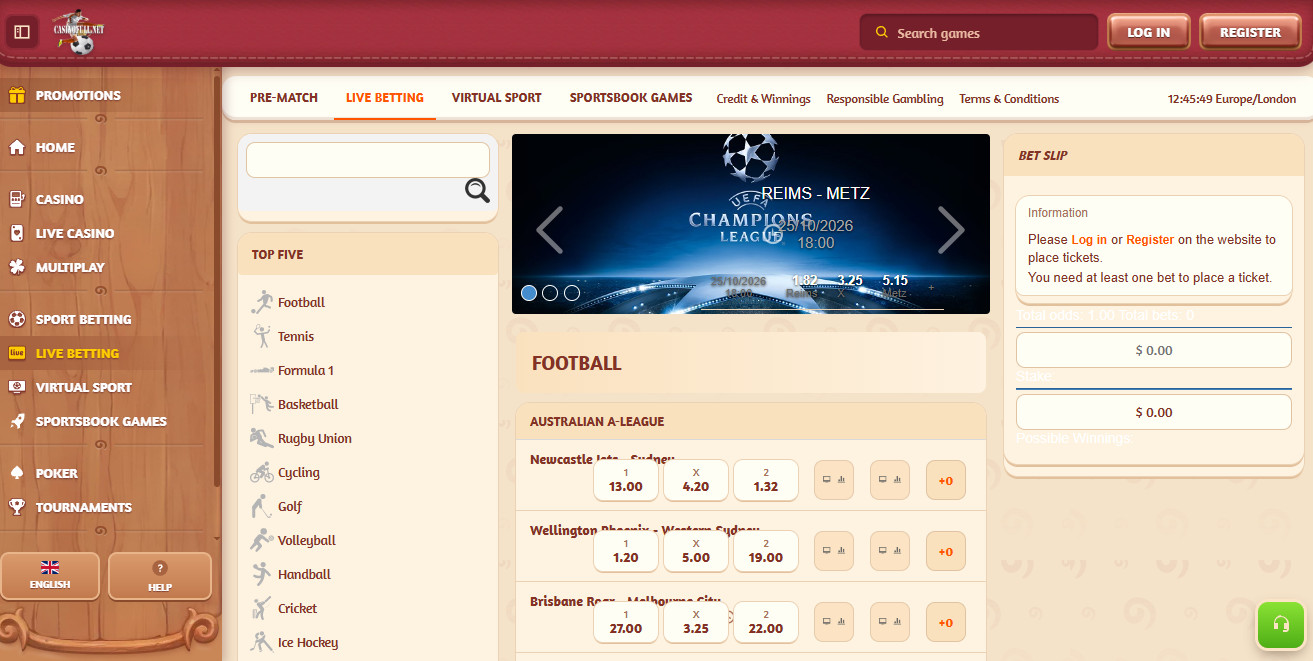 casino platform A complete, autonomous online casino business.